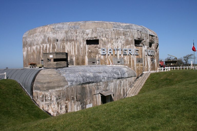 Batterie Todt à Audinghen, vestige du Mur de l’Atlantique