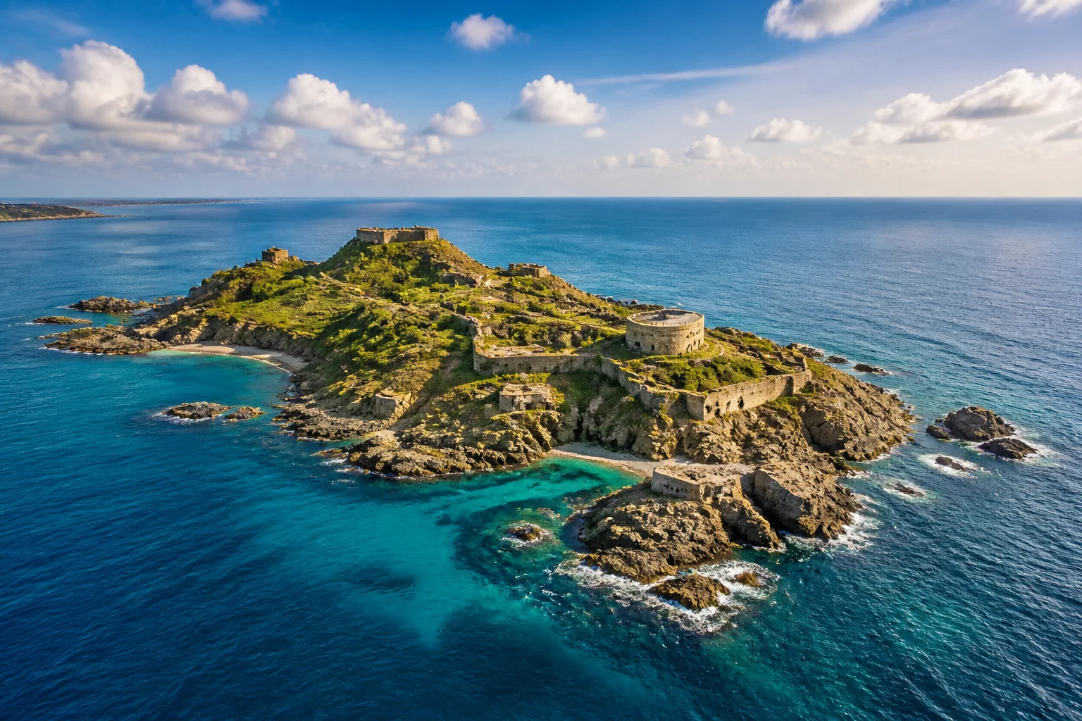 Ile de cezembre joyau historique et naturel