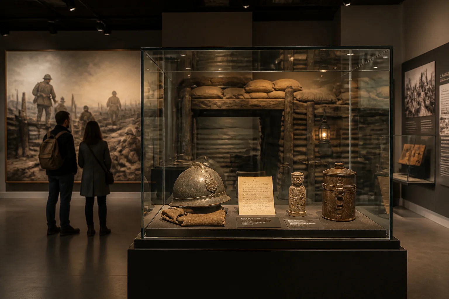 Exposition sur les poilus de verdun