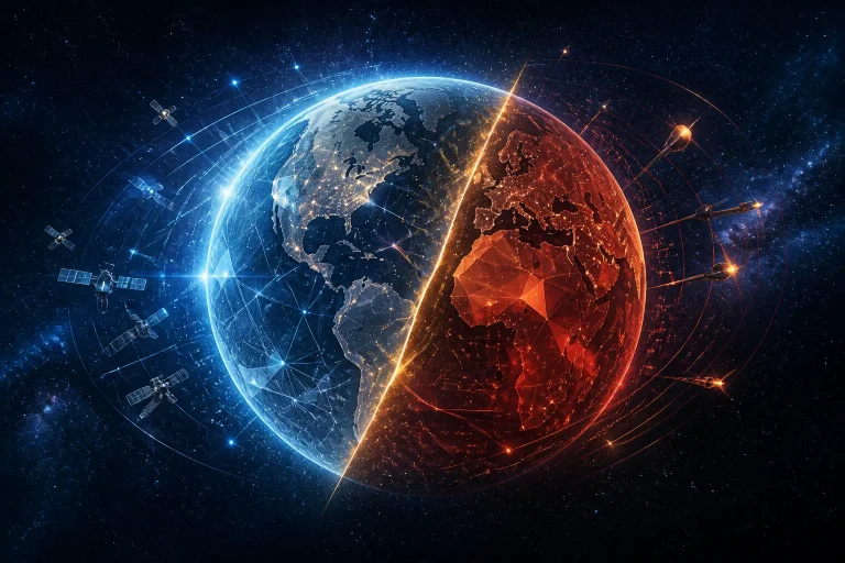 La terre divisee guerre froide cosmique