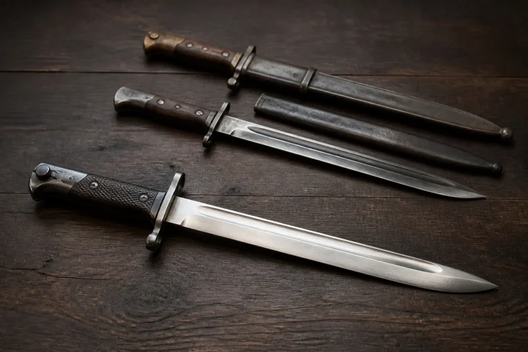 Collection de baionnettes allemandes historiques