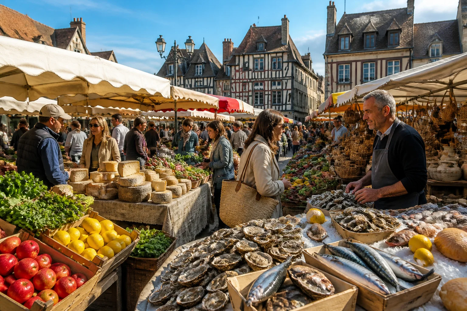 Marche anime a deauville france