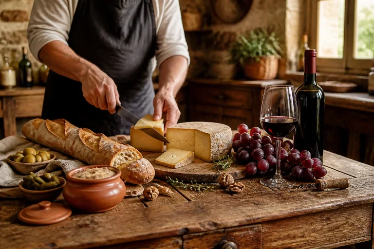 Lart de la degustation francaise