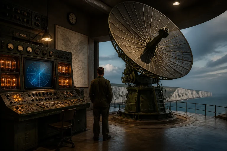 Station radar de la seconde guerre mondiale