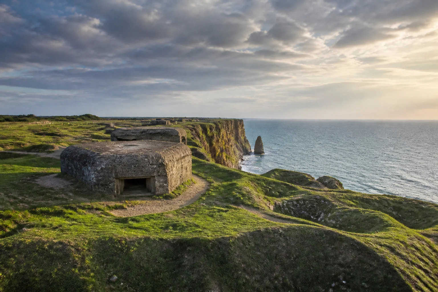 Pointe du hoc vestiges du d day